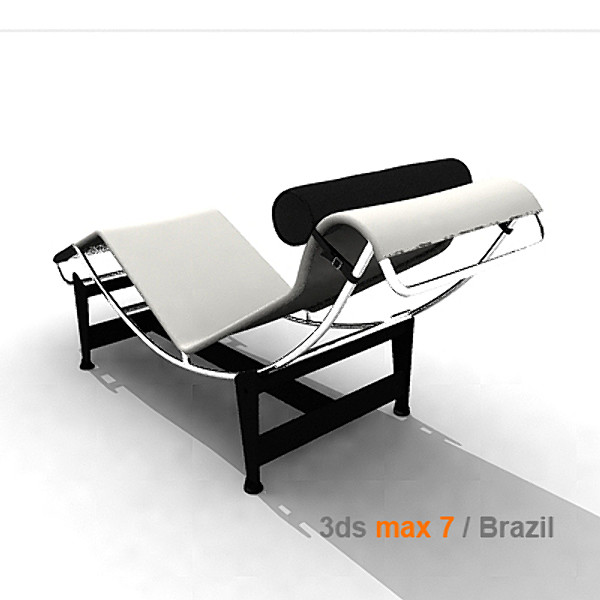 design le corbusier 3d obj - le corbusier lc4 by lajhar